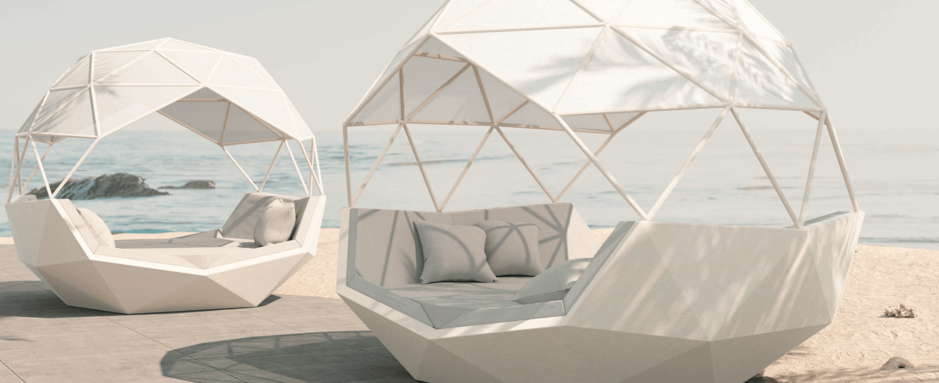 Daybed Dome Collection Iglu by Vondom
